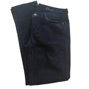 J.‎ Crew - Matchstick Corduroy 5 Pocket Pants Navy Size 29